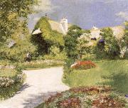 Gustave Caillebotte Farmhouse at Trouville oil
